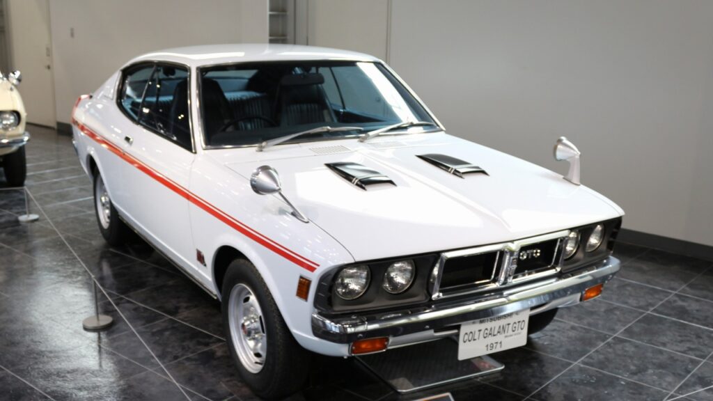 三菱 コルト ギャラン GTO-MR A53C型 1971年