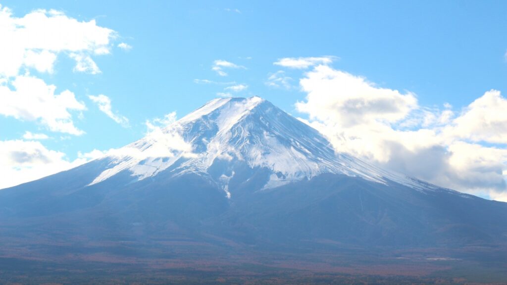 新倉山浅間公園からの富士山