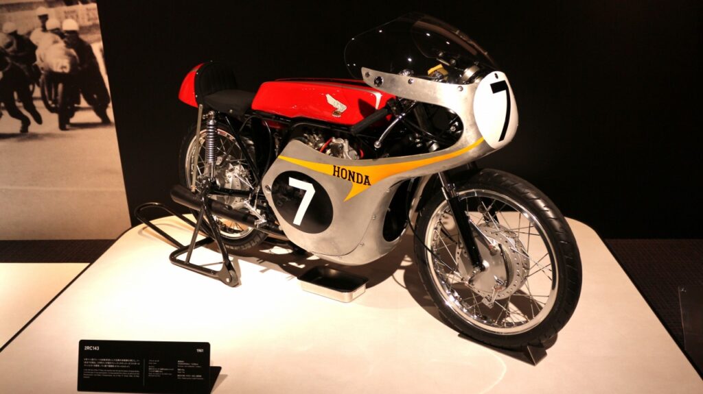 ホンダ 2RC143 1961年　マン島TTレース優勝マシン