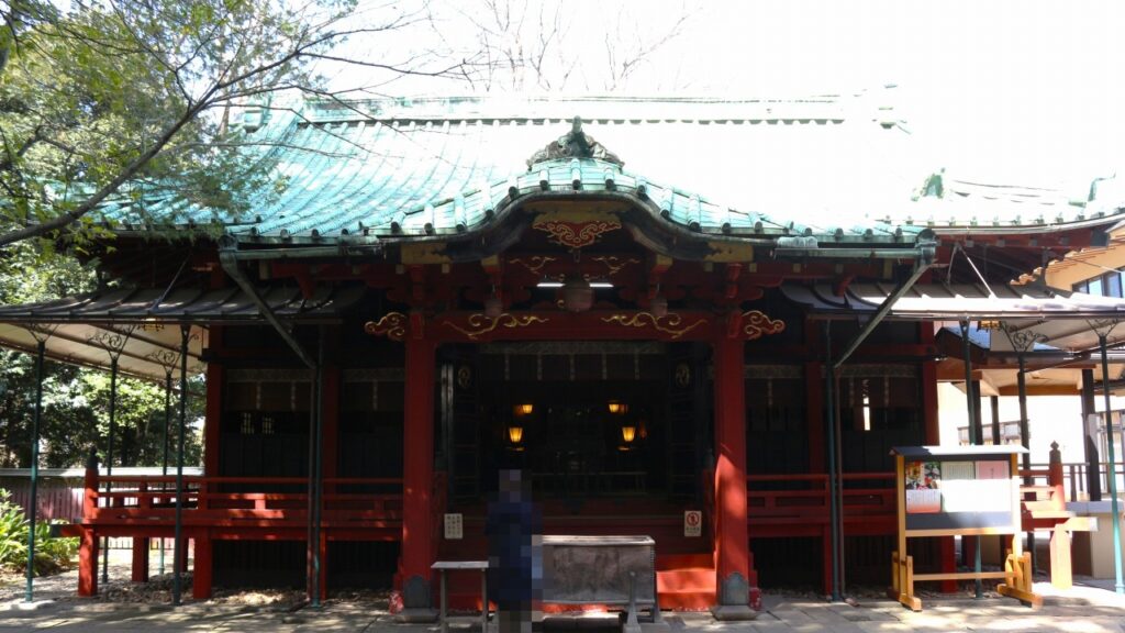 赤坂氷川神社　御社殿