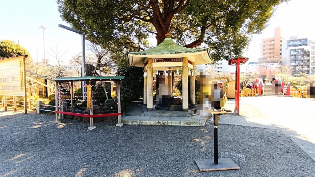 亀戸天神社 手水舎