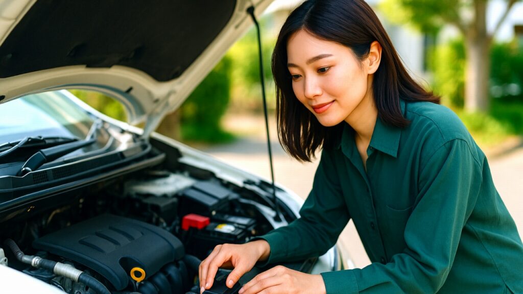 車の点検