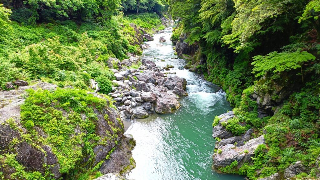 鳩ノ巣渓谷