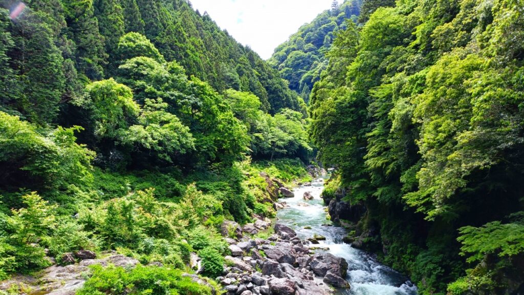 鳩ノ巣渓谷