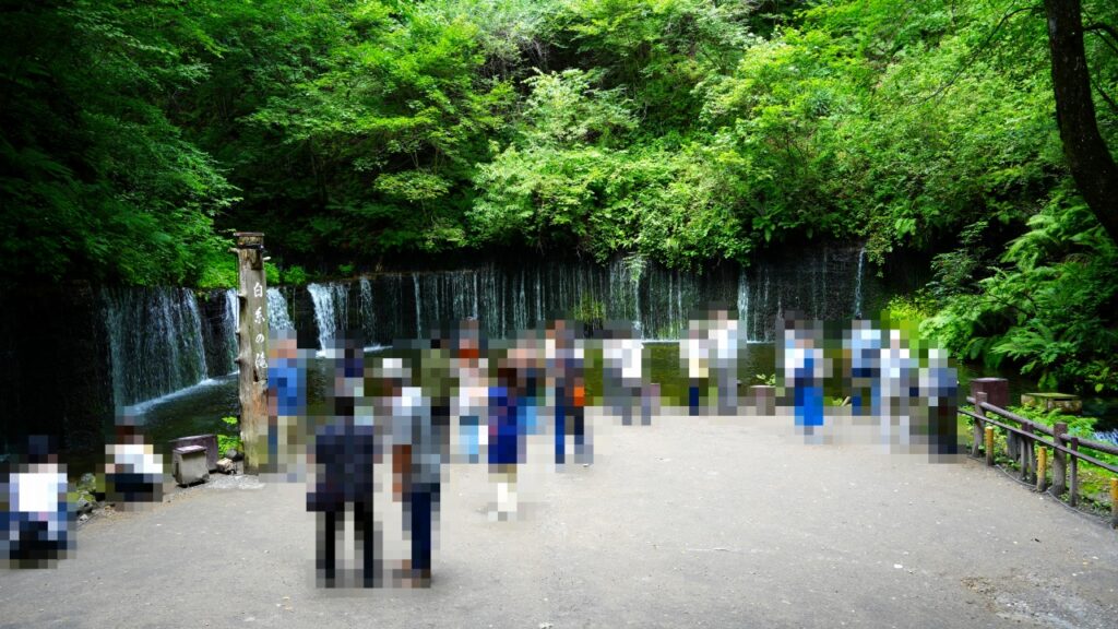 軽井沢 白糸の滝