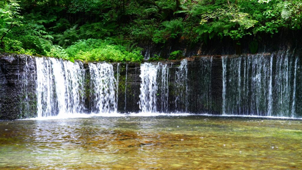 軽井沢 白糸の滝