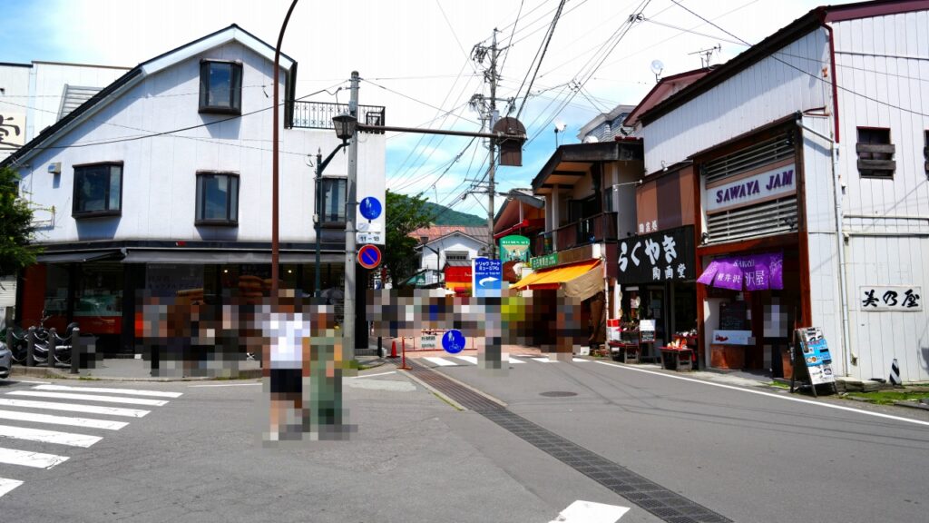 旧軽井沢銀座商店街