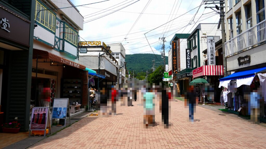 旧軽井沢銀座商店街