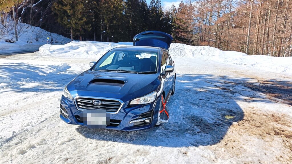 雪道の走行