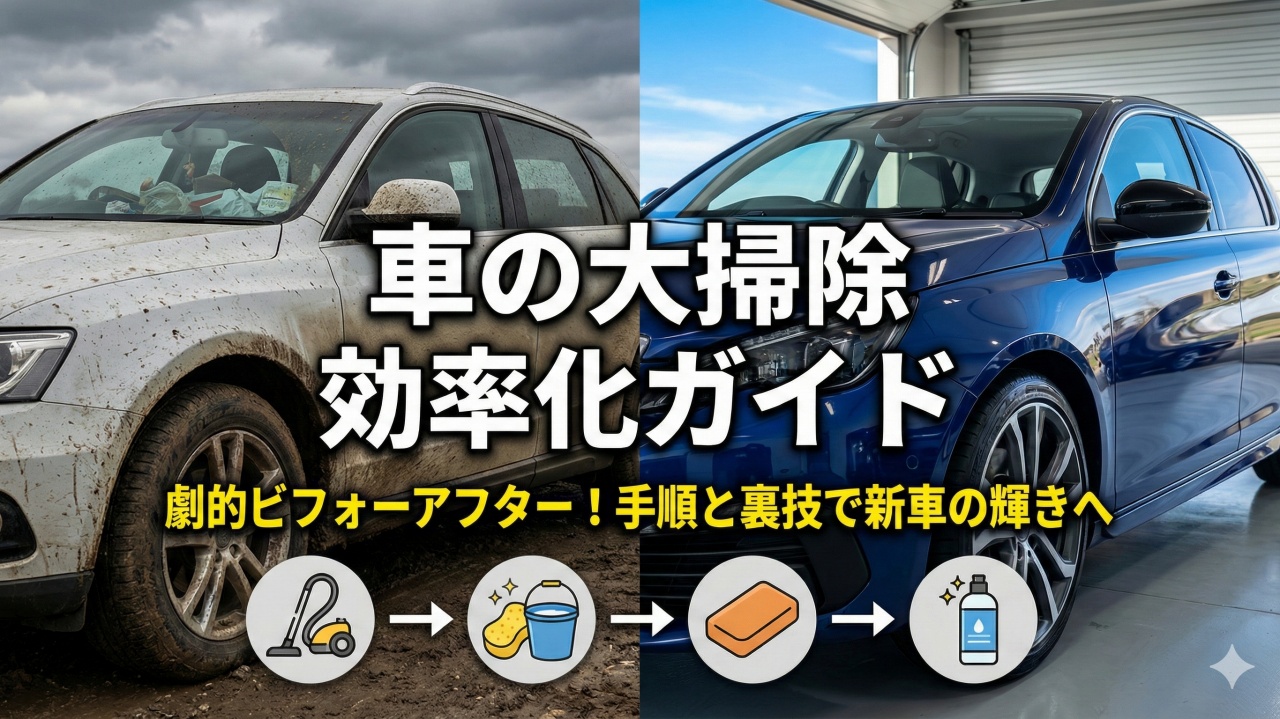 車の大掃除