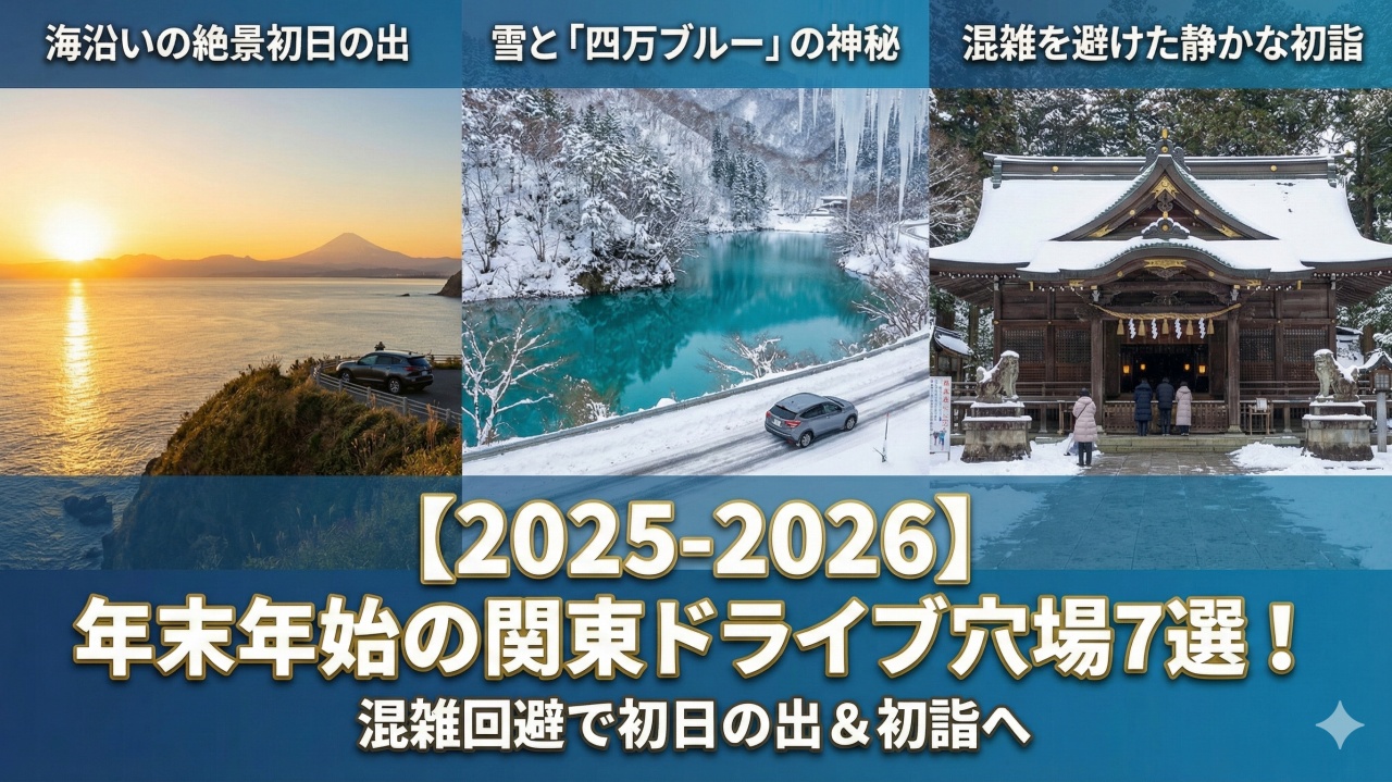 年末年始の関東ドライブ