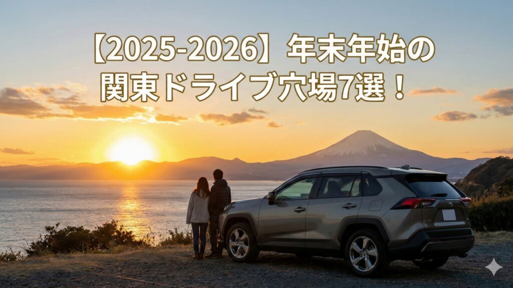 年末年始の関東ドライブ
