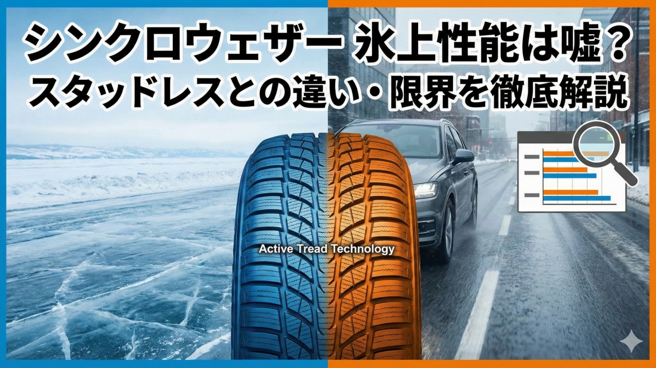 シンクロウェザーの氷上性能