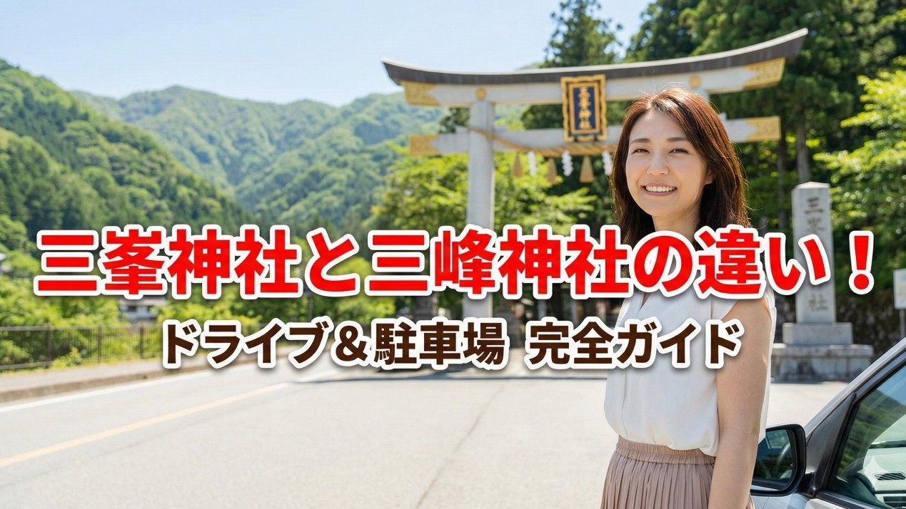 三峯神社と三峰神社の違いは？