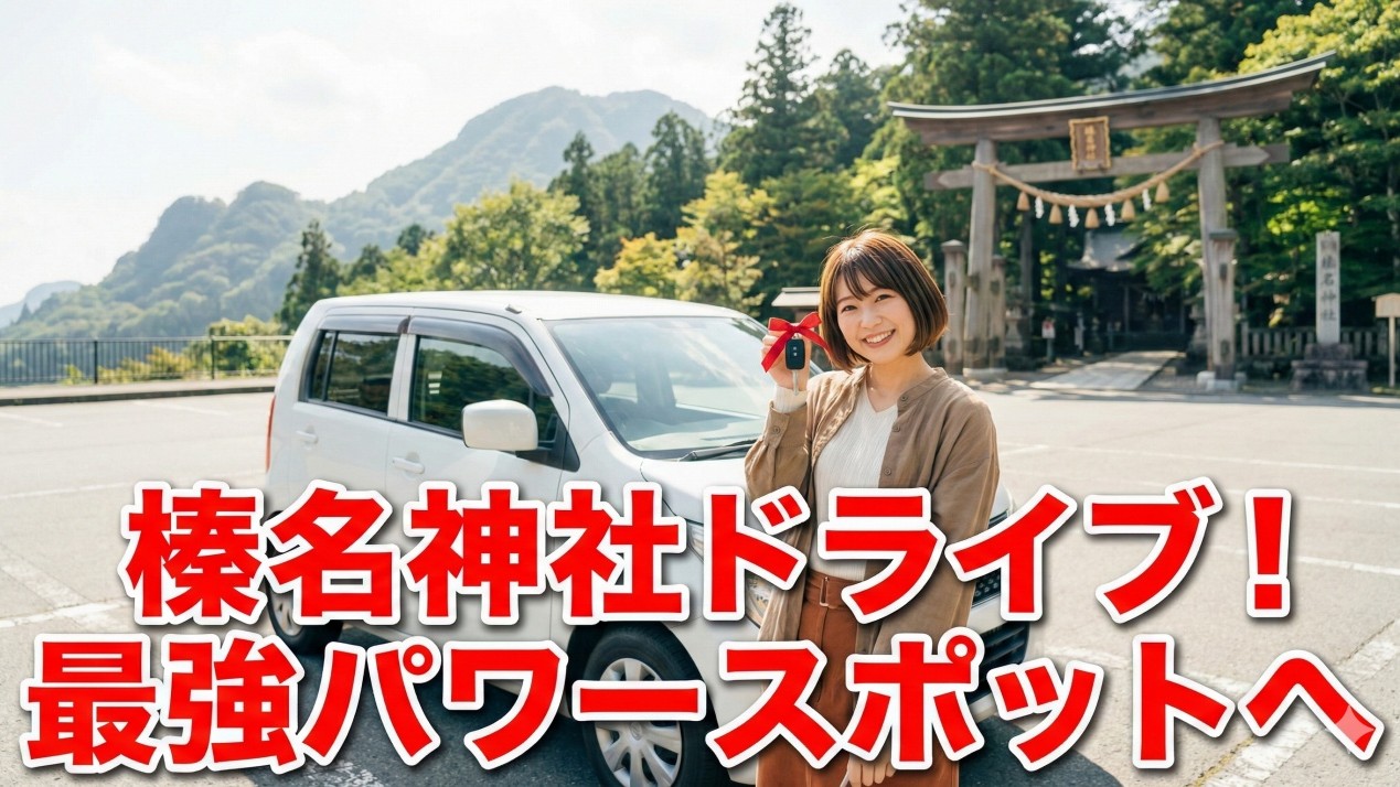 榛名神社へのドライブ