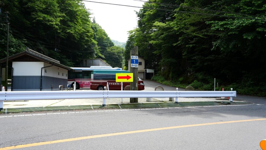 榛名湖へ向かう伊香保榛名道路