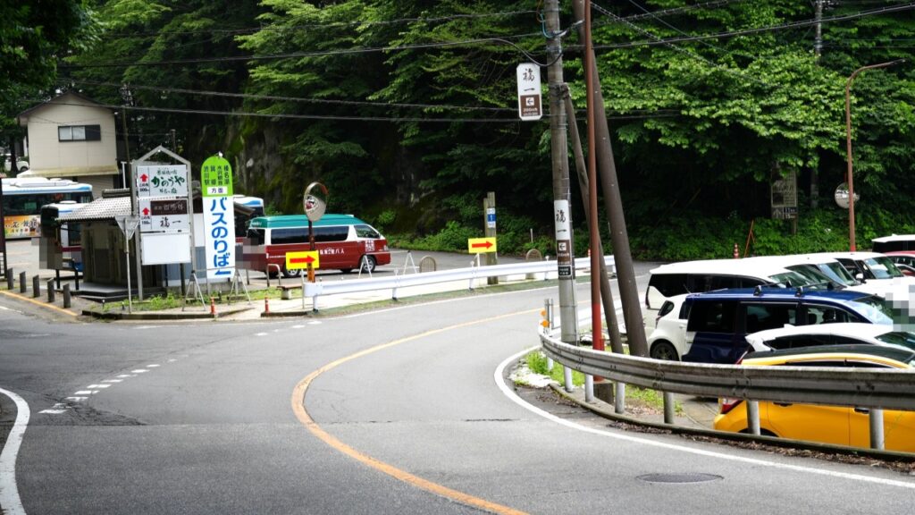 榛名湖へ向かう伊香保榛名道路