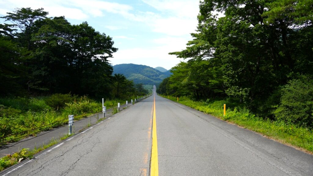 榛名山　メロディーライン 静かな湖畔