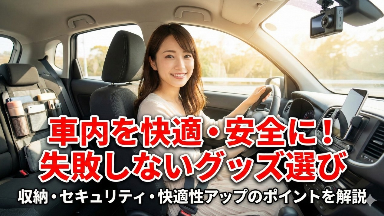 失敗しないカー用品・便利グッズの選び方