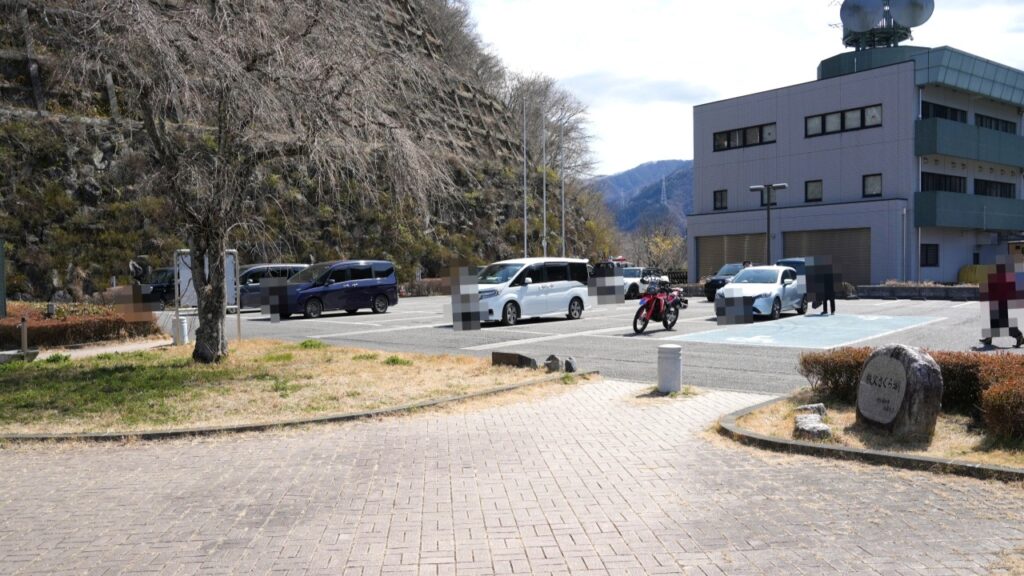 浦山ダム　駐車場